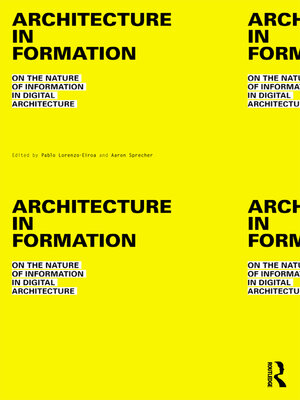 cover image of Architecture in Formation